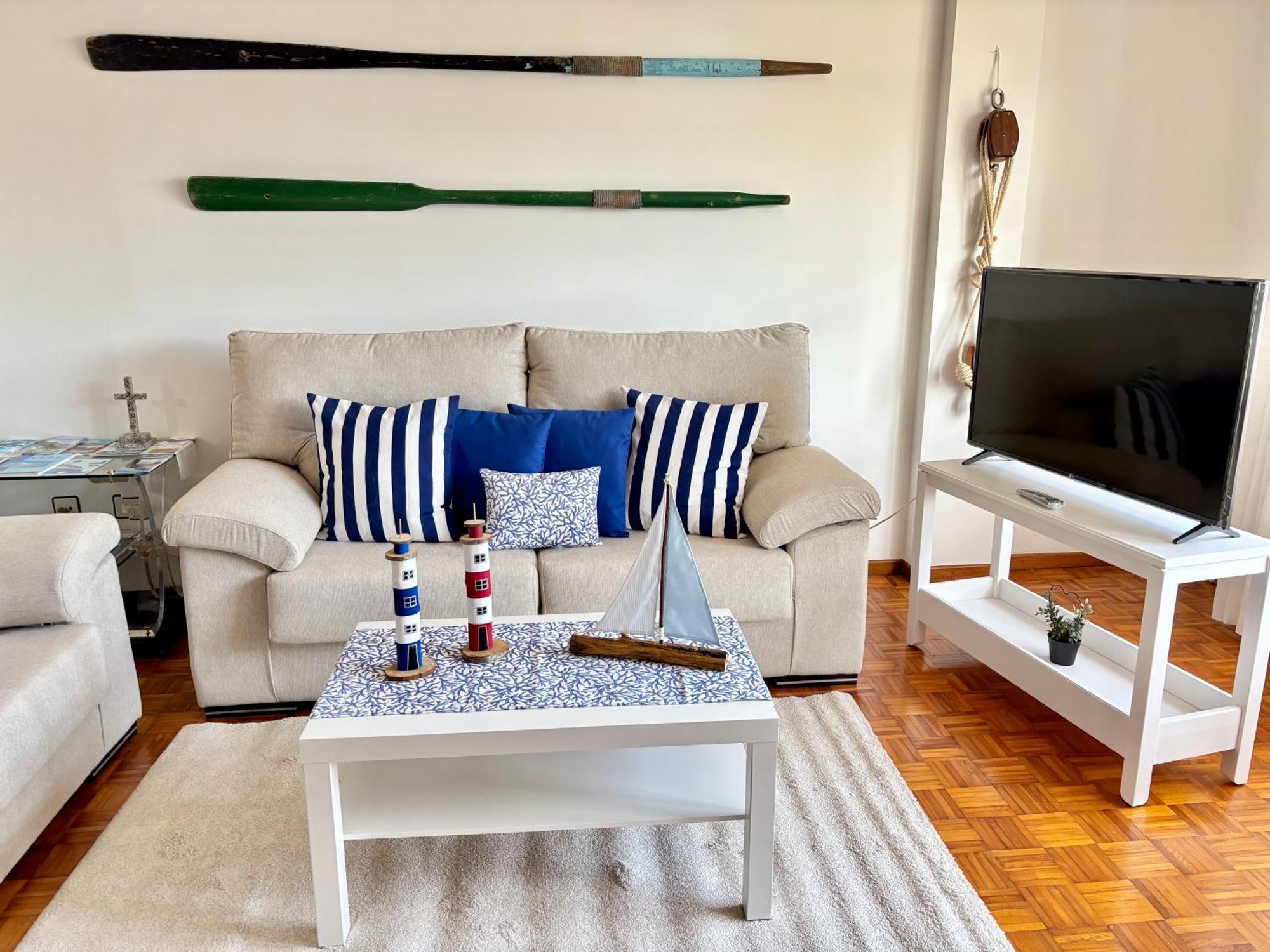 Apartamento Con Vistas Al Mar En Primera Linea. 무로스 외부 사진